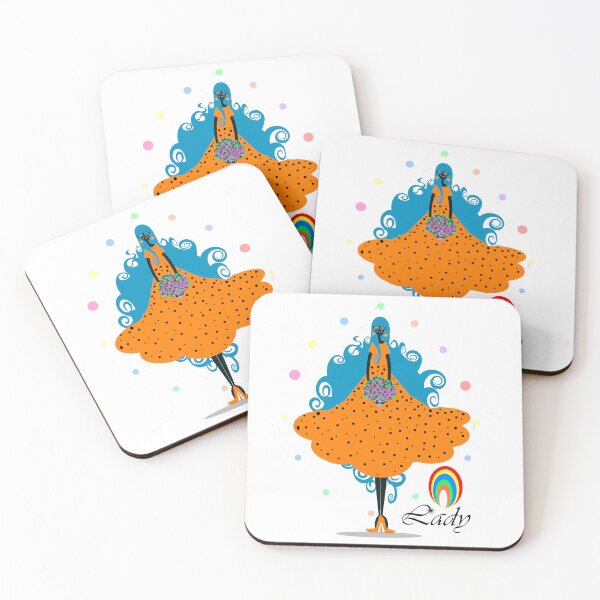 Item preview, Charming lady  designed and sold by Shirley cute art .