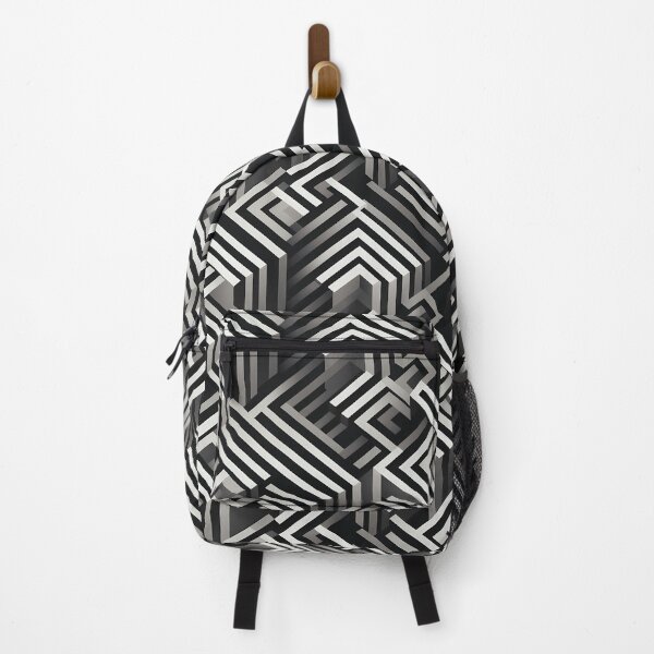 Item preview, Geometric Lines, Black and White, Seamless Pattern designed and sold by patternicco.