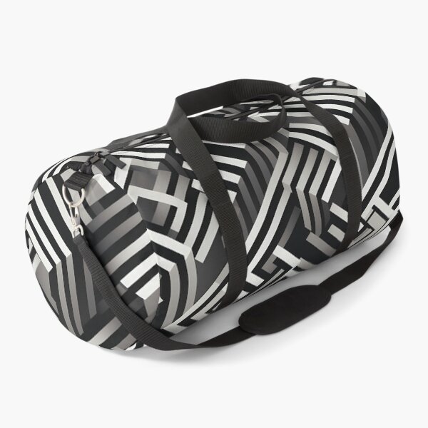 Item preview, Geometric Lines, Black and White, Seamless Pattern designed and sold by patternicco.