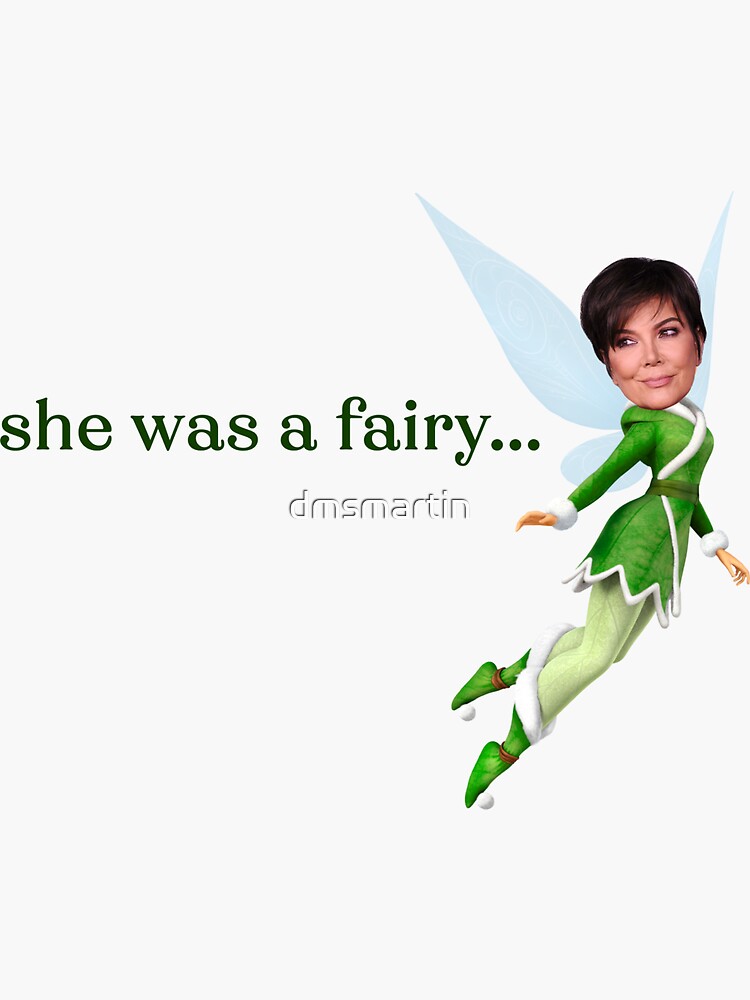 "She Was a Fairy..." Sticker for Sale by Danielle Martin | Redbubble