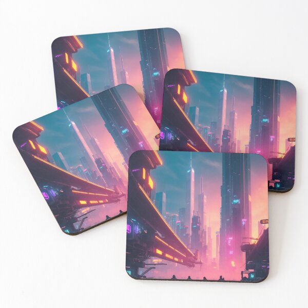 Item preview, Glowing cybercity designed and sold by etjcavas.