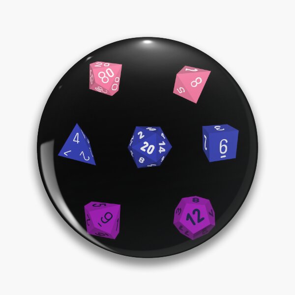 Artikelvorschau, Genderfluid Pride Dice entworfen und verkauft von KillianItArt.