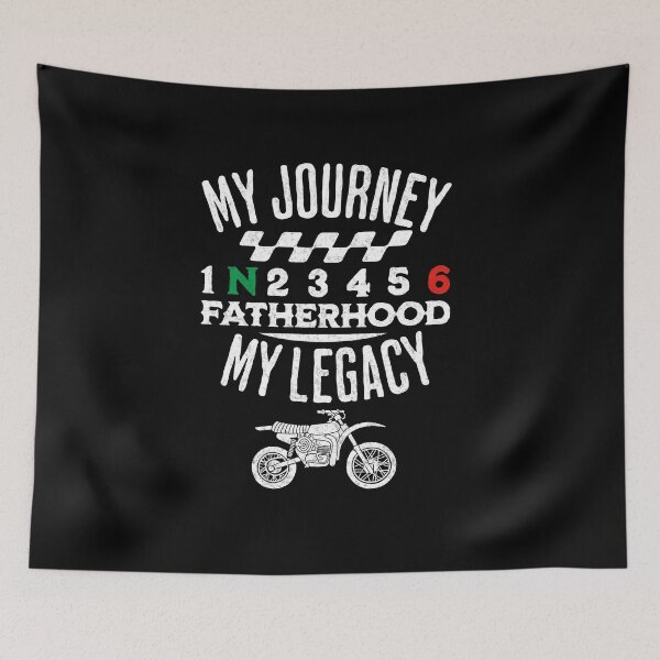 Item preview, 1N23456 Motorcycle Supermoto Motorbike Dad designed and sold by Hic21.