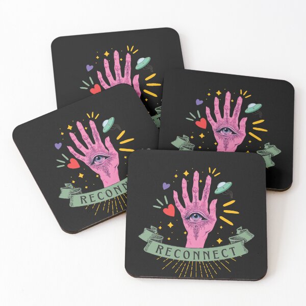 Item preview, Pink hand, retro design designed and sold by CreativeDecorCo.