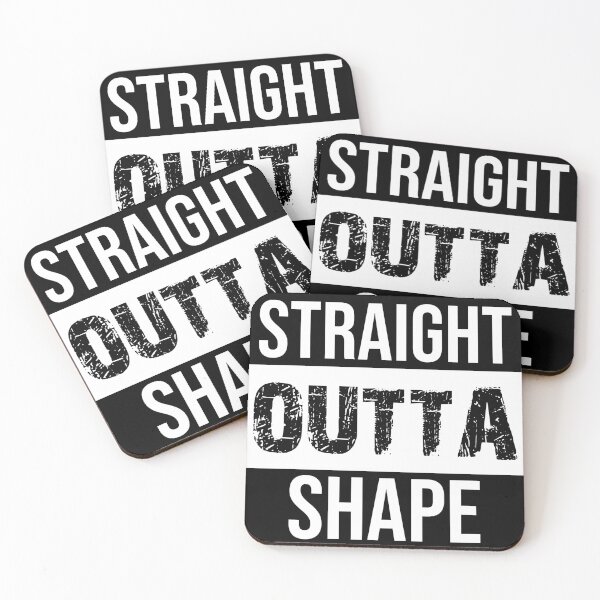 Item preview, Straight outta shape designed and sold by iskapa.