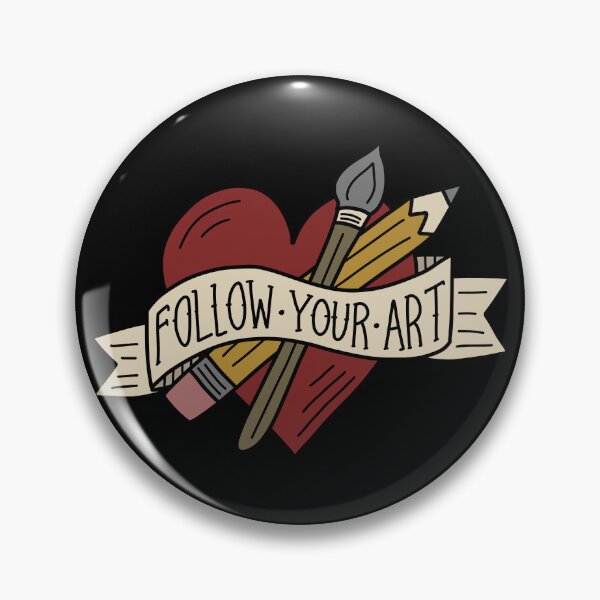 Item preview, Follow Your Art designed and sold by Design Minds Boutique.