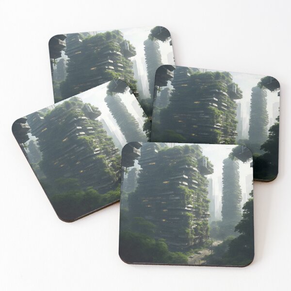 Item preview, Overgrown buildings designed and sold by etjcavas.