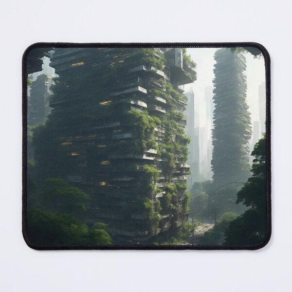 Item preview, Overgrown buildings designed and sold by etjcavas.