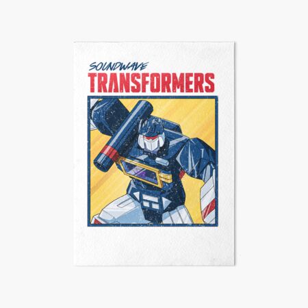 Soundwave Rodimus Transformers Print 