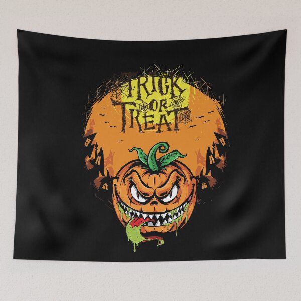 Item preview, TRICK OR TREAT !! HALLOWEEN GIFT Throw Pillow & shirts designed and sold by ZIKI VI.