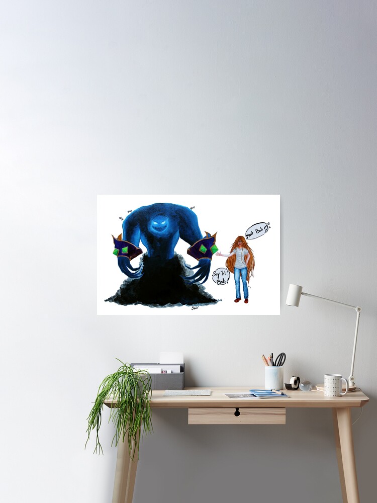 Poster, Bob, the Voidwalker designed and sold by studinano
