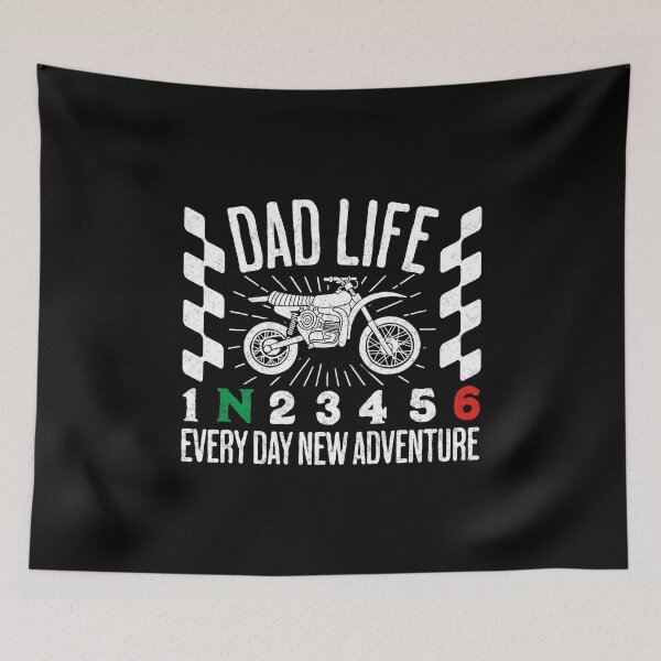 Item preview, 1N23456 Motorcycle Supermoto Biker Dad designed and sold by Hic21.