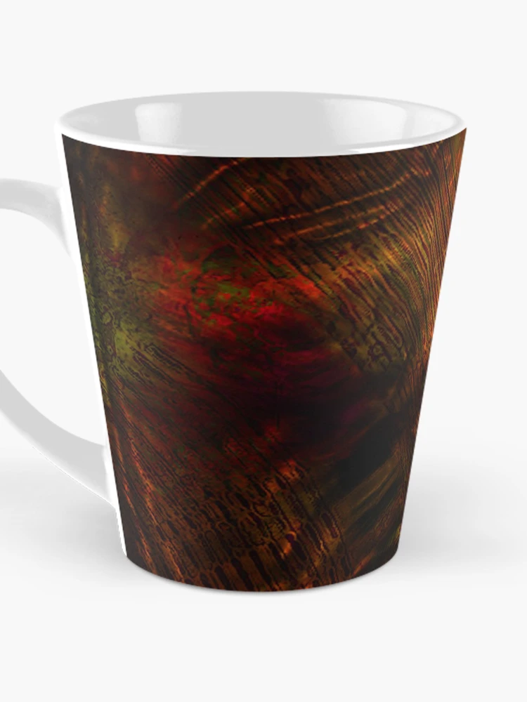 Aperçu 3 sur 4. Mug à café avec l'œuvre Suffocation créée et vendue par Elizabeth Austin-Craig.