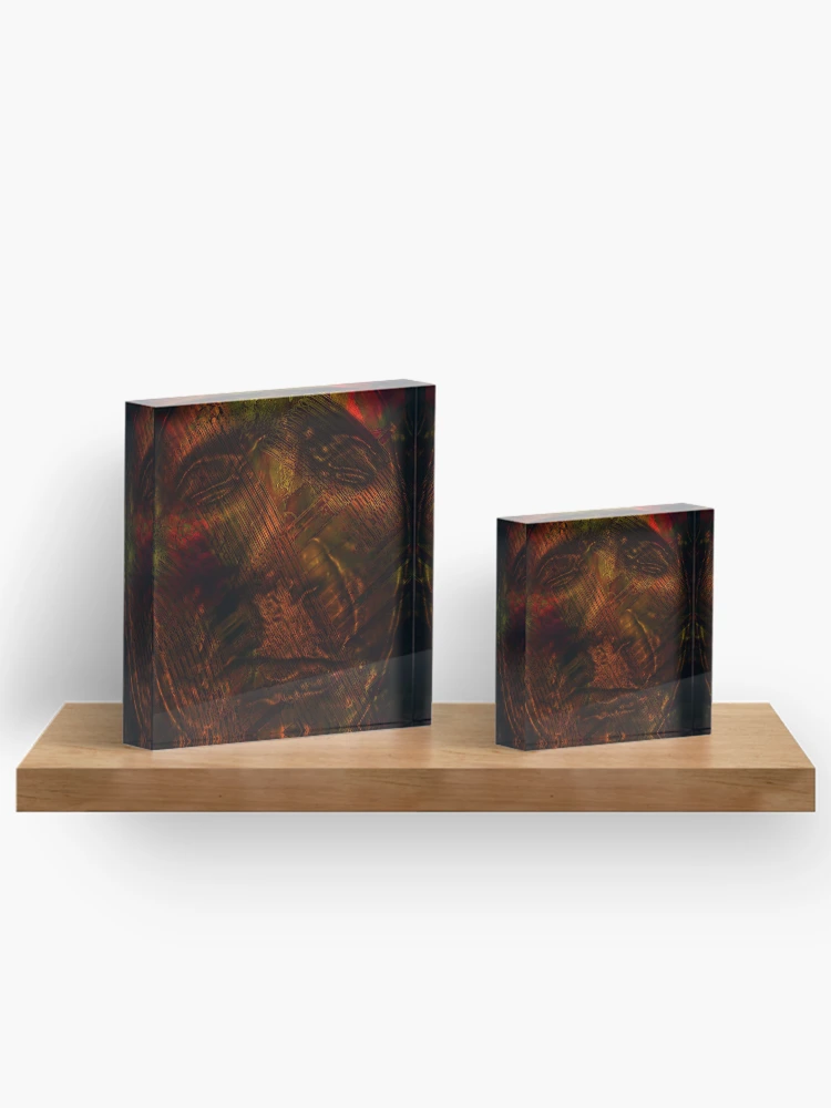 Thumbnail 3 of 5, Acrylic Block, Suffocation designed and sold by Elizabeth Austin-Craig.