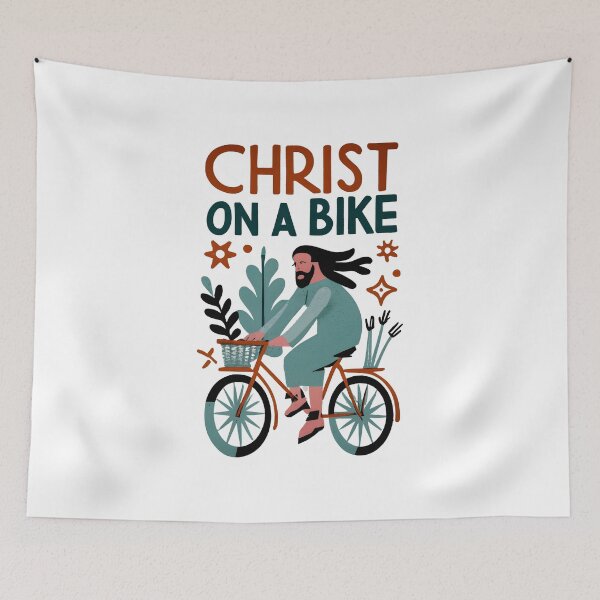 Item preview, Christ On A Bike designed and sold by mayrp2001.