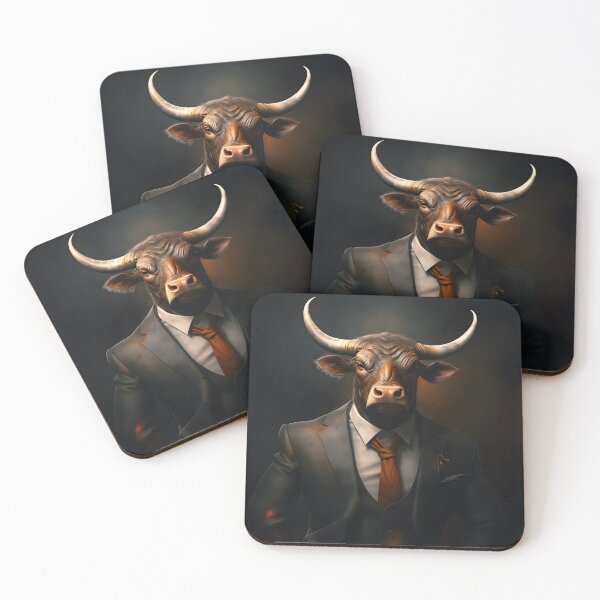 Item preview, Bull in suit designed and sold by toaderbogdan88.