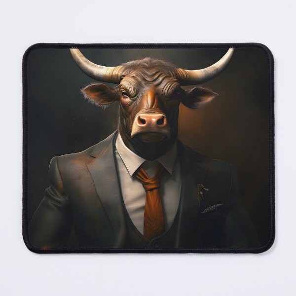 Item preview, Bull in suit designed and sold by toaderbogdan88.