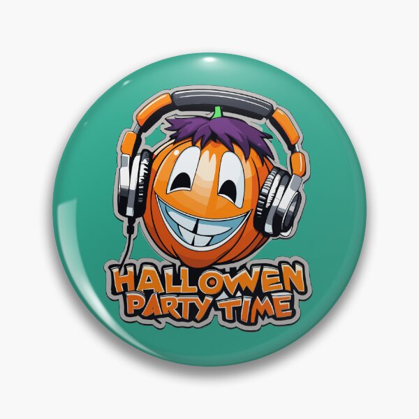 Item preview, Halloween Jack-o'-Lantern Pumpkin Face Party Time designed and sold by GENESIS-POD.