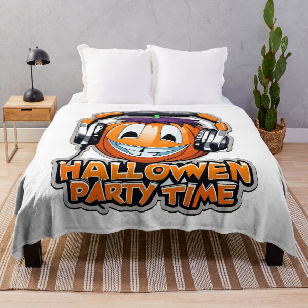 Item preview, Halloween Jack-o'-Lantern Pumpkin Face Party Time designed and sold by GENESIS-POD.