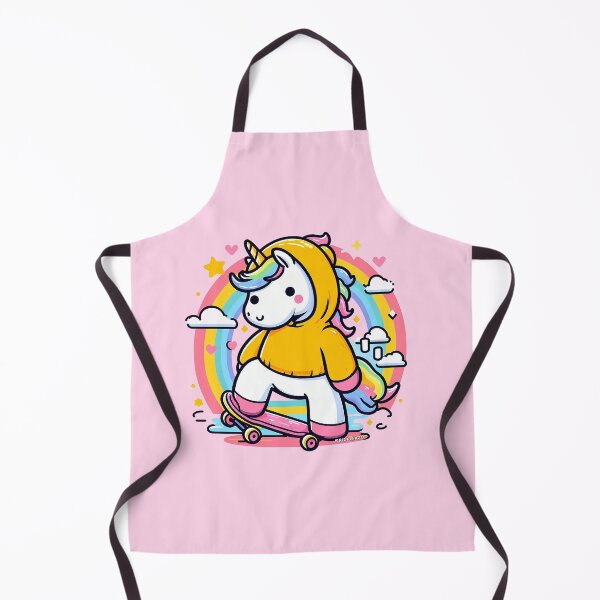 Item preview, Rainbow Unicorn Skateboarding designed and sold by FunnehGacha.