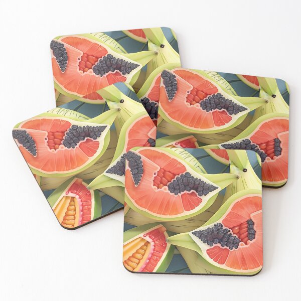 Item preview, Exotic fruits with strange shapes designed and sold by DesignJhoce.