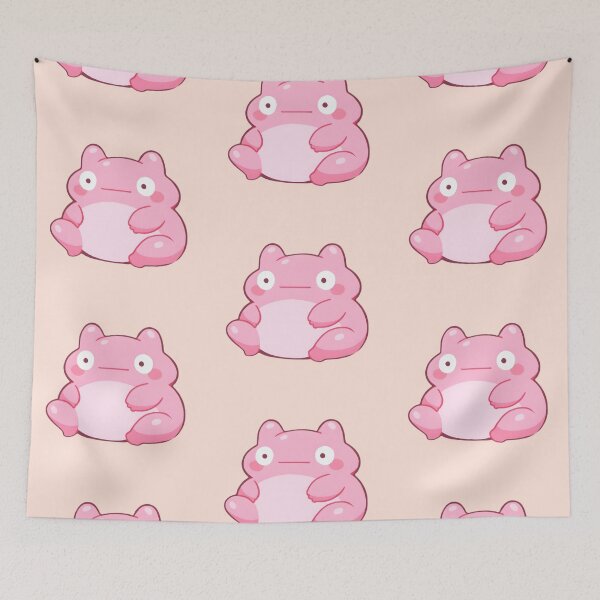 Item preview, Pink Anime Frog designed and sold by RibbitFans101.