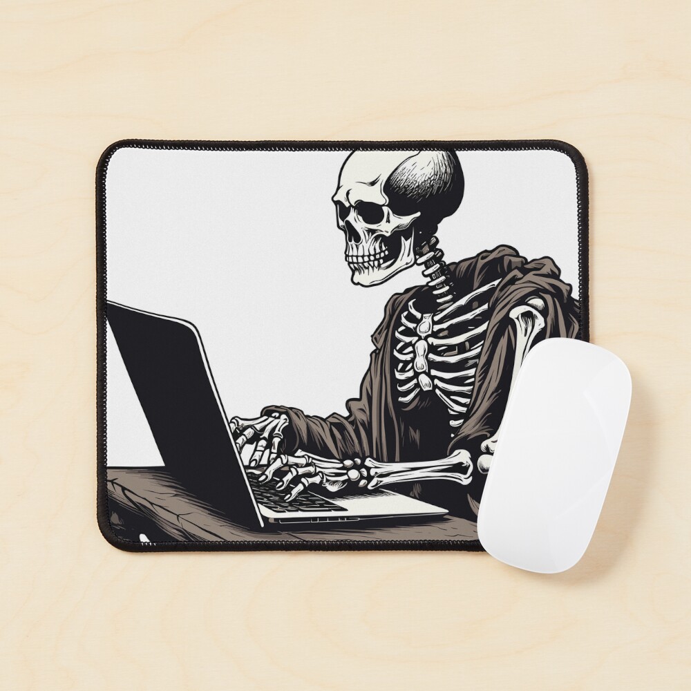 Item preview, Mouse Pad designed and sold by skullcap-prints.