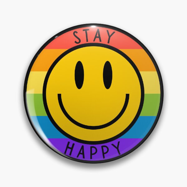 Item preview, Stay Happy Smiley designed and sold by PlusInfinitee.