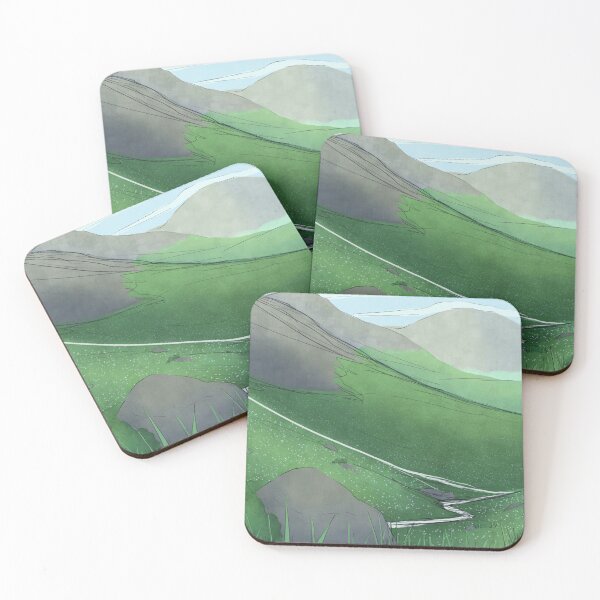 Item preview, Green meadow designed and sold by SpaceRabbitShop.
