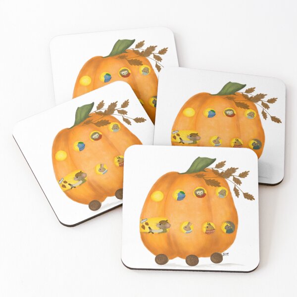 Item preview, Double Decker Pumpkin Bus designed and sold by giaowilliams.