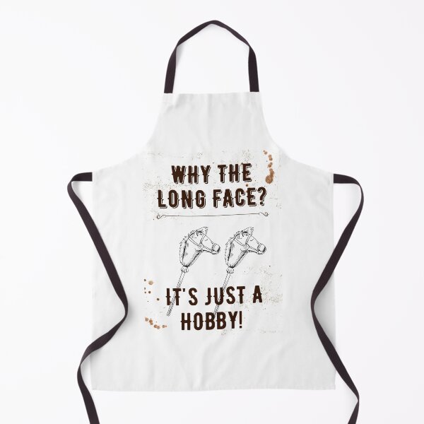 Item preview, Why The Long Face? It's Just A Hobby! Hobby Horsing T-Shirt designed and sold by SDKreations.