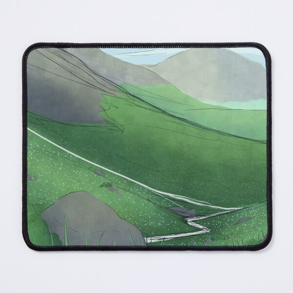 Item preview, Green meadow designed and sold by SpaceRabbitShop.