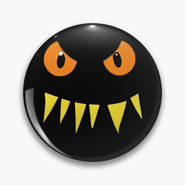 Item preview, Funny Monster face, minimalist costume for halloween designed and sold by ChaosEdits.