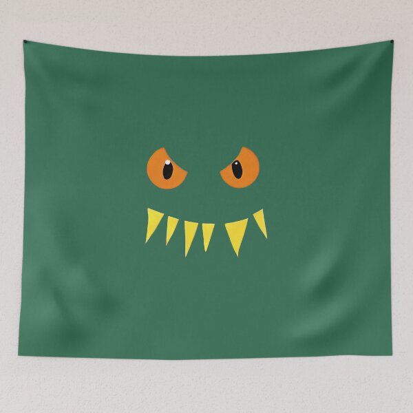 Item preview, Funny Monster face, minimalist costume for halloween designed and sold by ChaosEdits.