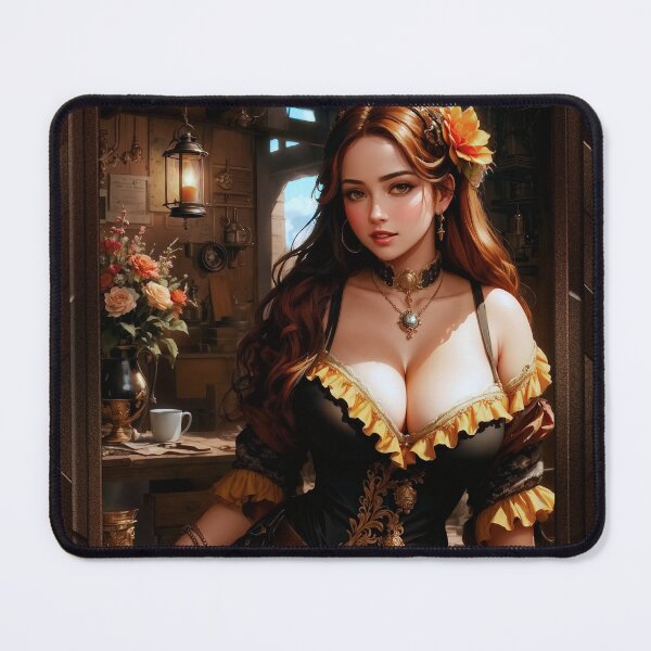 Item preview, The Lady Chara Britaenia Beautiful AI Concept Art Portrait by Xzendor7 designed and sold by Xzendor7 Digital Art Creations.