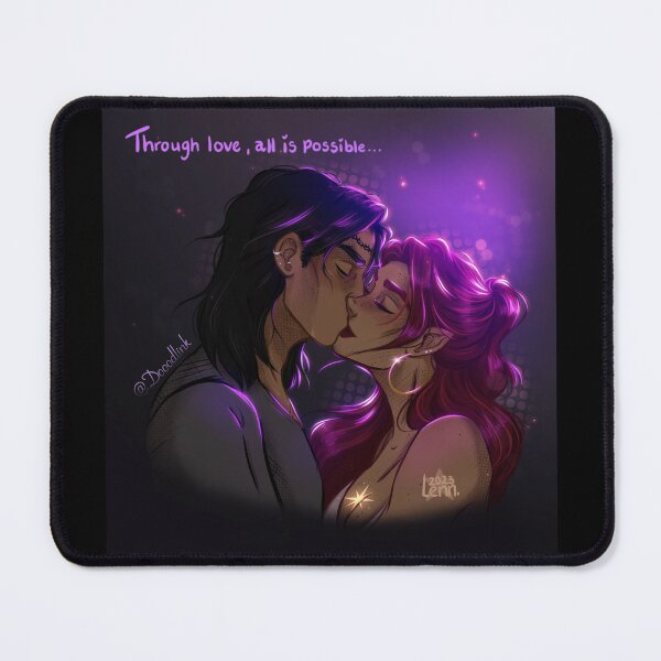 Item preview, Through love, all is possible Quinlar print designed and sold by DoodlingLenn.