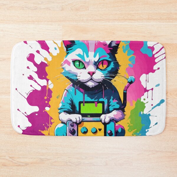Item preview, Digital Whiskers: The Technicolor Cat. designed and sold by javaoverride.
