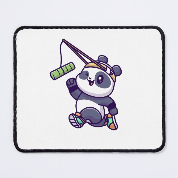 Item preview, Panda Running for Bamboo | Sporty Animals designed and sold by TheArtAlchemy.