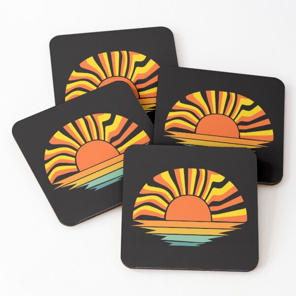 Item preview, Retro Sunset Rays Wavy  designed and sold by ELK20.