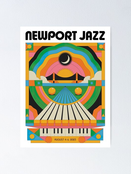 Newport Jazz Festival in 斑尾　チラシ Newport Jazz Festival in 斑尾 チラシ