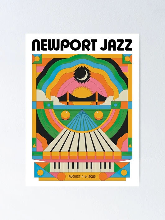 Newport Jazz Festival in 斑尾　チラシ Newport Jazz Festival Pamphlet | TAKAO FUJIOKA / WAY OUT