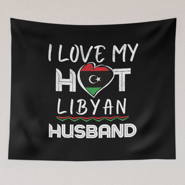 Item preview, I Love My Hot Libyan Husband Africa designed and sold by Furahisha.