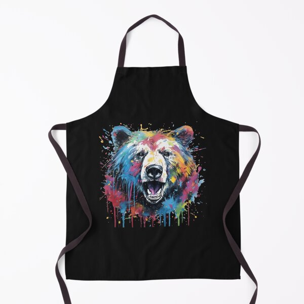 Item preview, Stylish bear abstract colorful designed and sold by Andrea-Design.