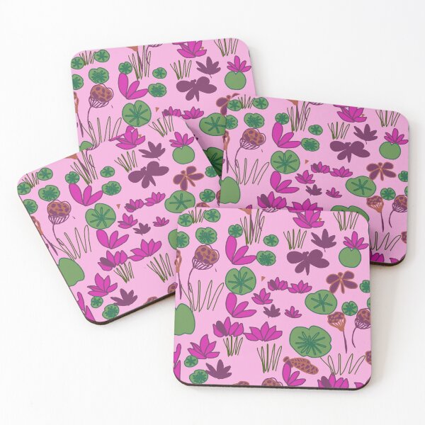 Item preview, Lotus Water Lily Pattern designed and sold by ialemany.