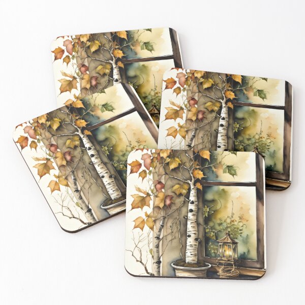 Item preview, Autumn Windows 17 designed and sold by sage-and-se7en.