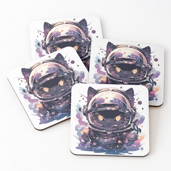 Item preview, Stellar Whiskers: Galaxy Cat Majesty designed and sold by KaleidoKiosk.