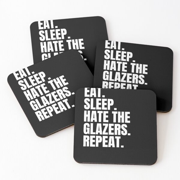 Item preview, Eat Sleep Hate The Glazers Repeat - Man United - We Want Our Club Back designed and sold by N44Prints.