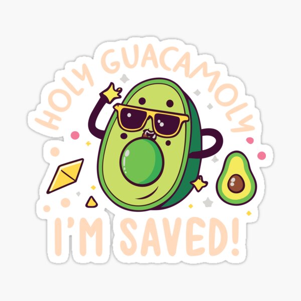 Item preview, Holy Guacamoly-I'm Saved designed and sold by DivineDeals.
