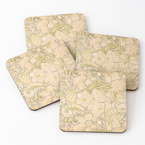 Item preview, Alfons Mucha. Peonías designed and sold by likiska.