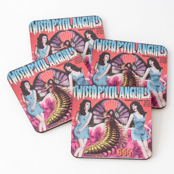 Item preview, Twisted Psychic Angels 666 designed and sold by maniaku.